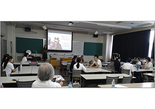 Tokyo Metropolitan Sumidagawa High School Lecture by JASSO Instructor