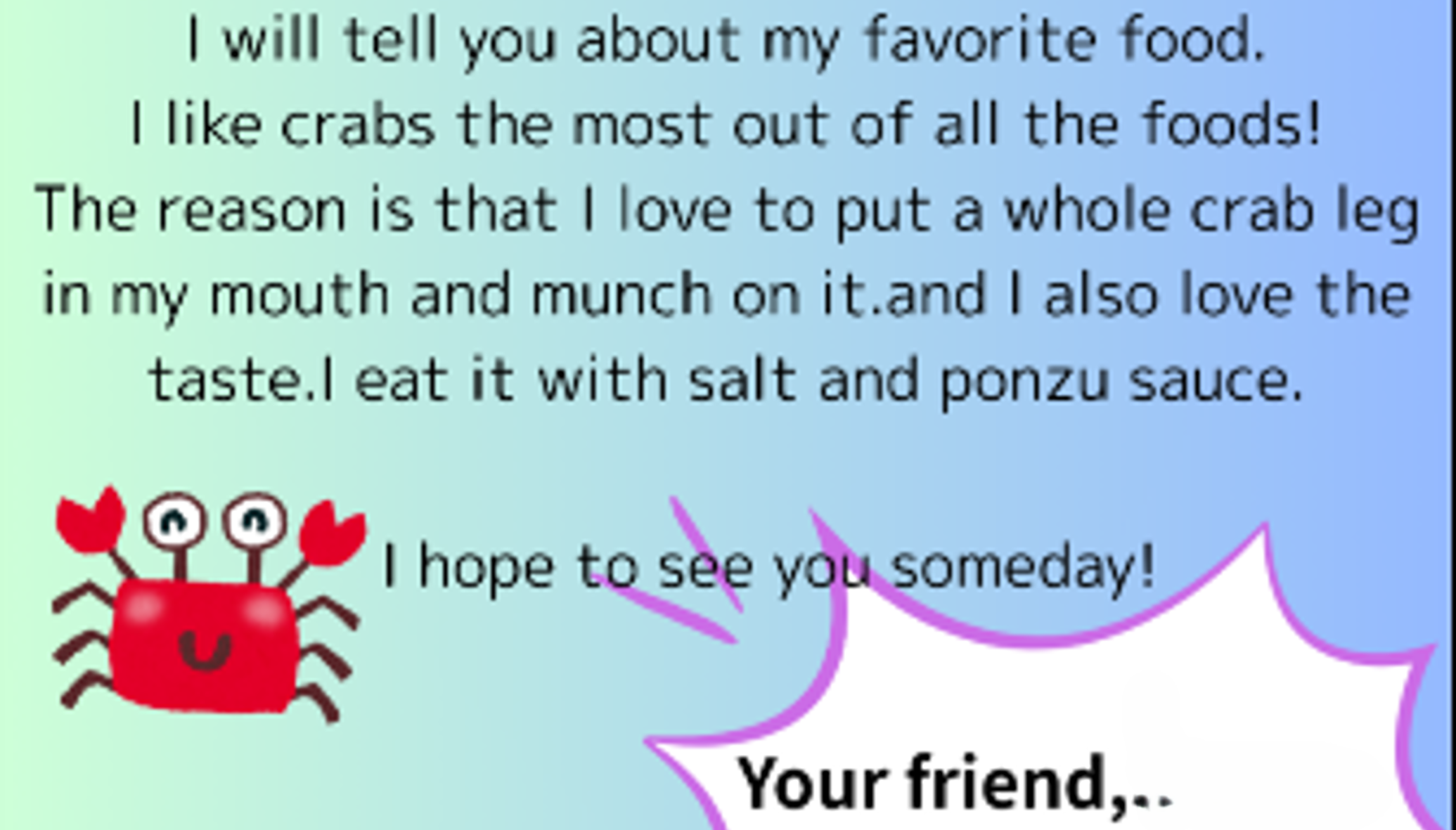 Tatsumi Junior High School Card exchange with New Zealand friends