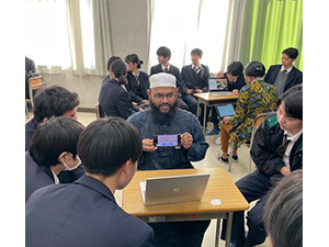 一般財団法人日本国際協力センターによる講師派遣の写真