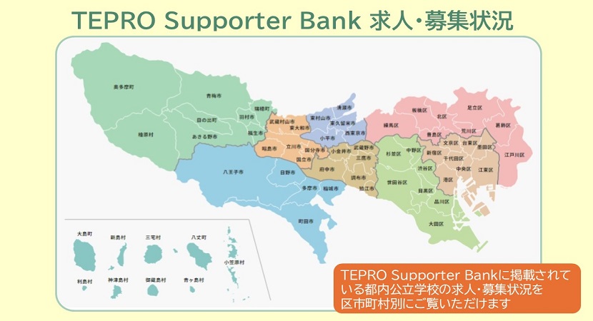 TEPRO Supporter Bank 求人・募集状況